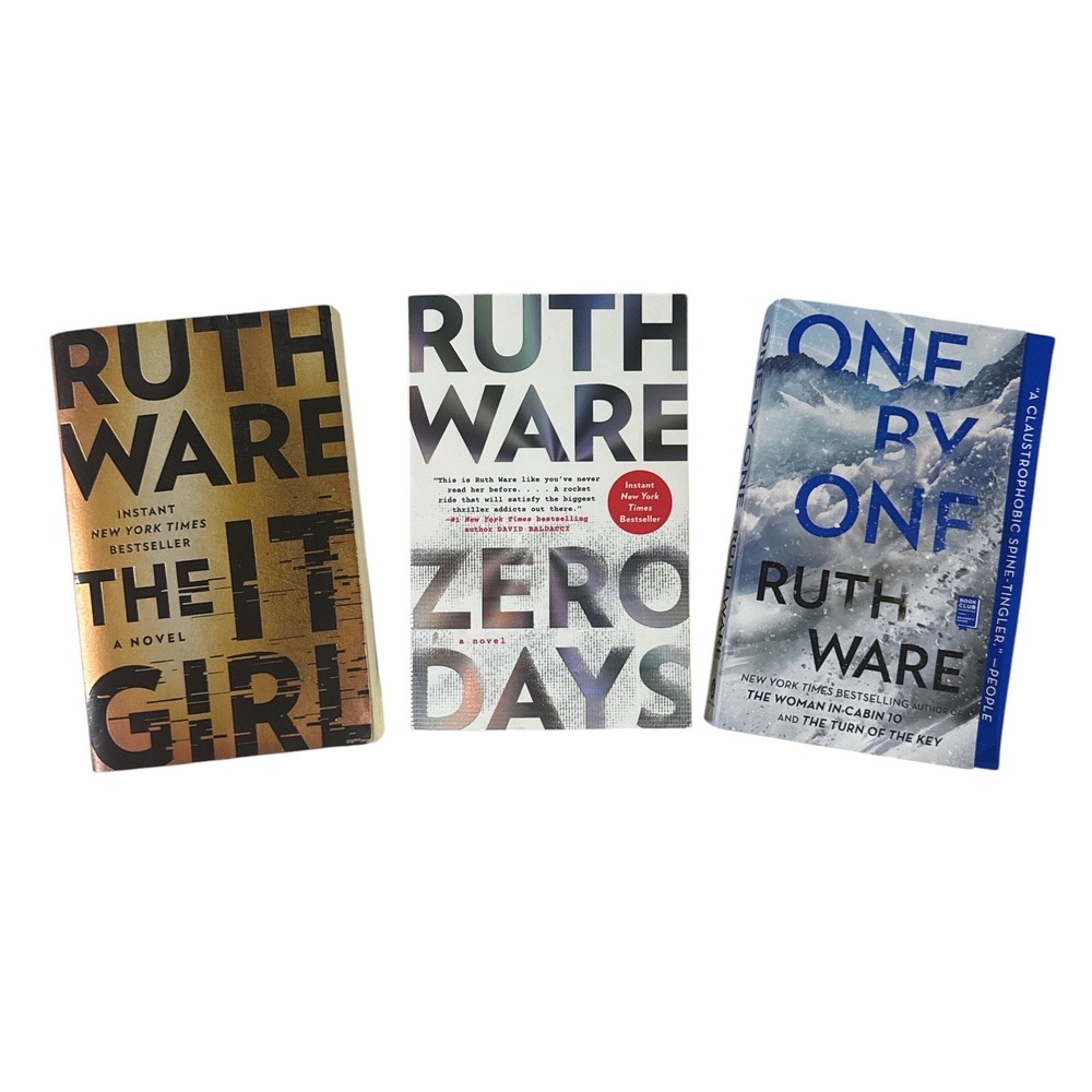 Ruth Ware Paperback Book Lot